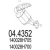 MTS 04.4352 Catalytic Converter